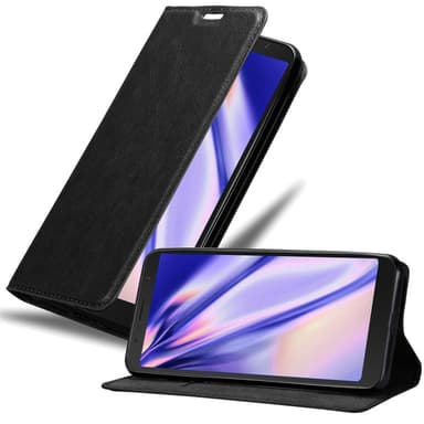 Alcatel 3C lommebokdeksel case (svart)