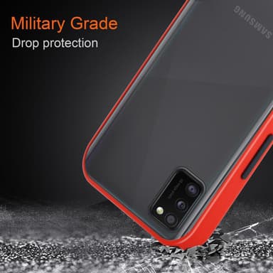 Samsung Galaxy A41 Deksel Case Cover (gjennomsiktig)