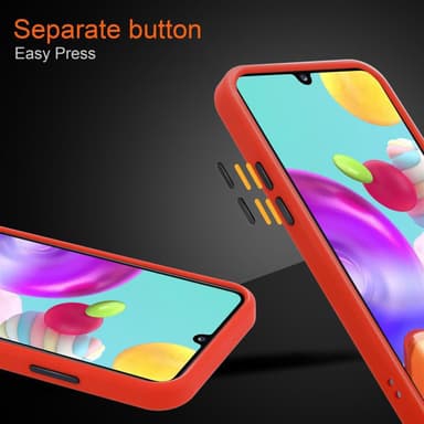 Samsung Galaxy A41 Deksel Case Cover (gjennomsiktig)