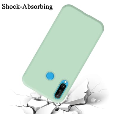Huawei P30 LITE silikondeksel case (grønn)
