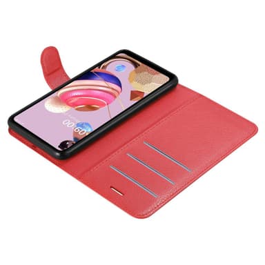LG K51S lommebokdeksel etui (rød)