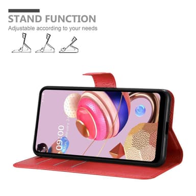 LG K51S lommebokdeksel etui (rød)