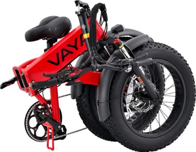 Vaya BD-2 elsykkel 735181 (rød)