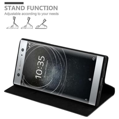 lommebokdeksel Sony Xperia XA2 ULTRA case (svart)