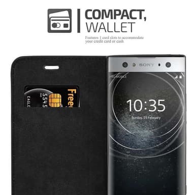 lommebokdeksel Sony Xperia XA2 ULTRA case (svart)