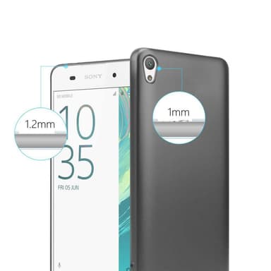Deksel Sony Xperia E5 Case Cover (grå)