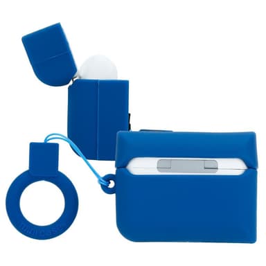TPU AirPod etui Veske (blå)
