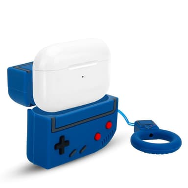 TPU AirPod etui Veske (blå)