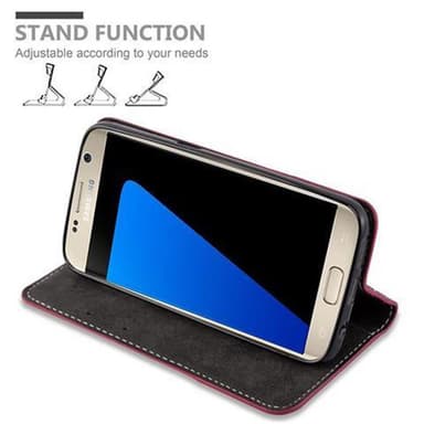 Samsung Galaxy S7 Deksel Case Cover (rød)