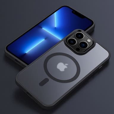 iPhone 12 PRO MAX Deksel kompatibel MagSafe (Svart)
