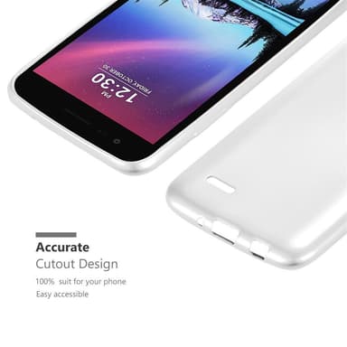 Deksel LG K4 2017 Case Cover (sølv)