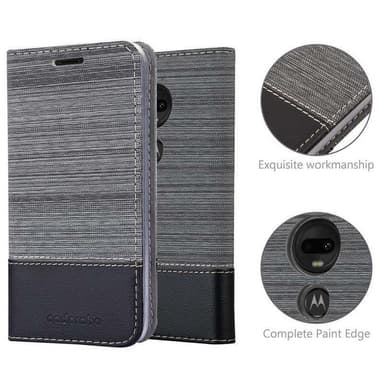 Motorola MOTO G7 / G7 PLUS lommebokdeksel etui (grå)