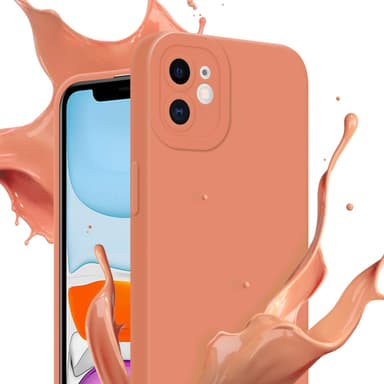 iPhone 11 Deksel case (oransje)