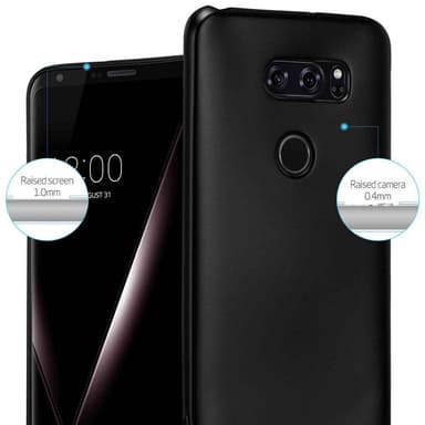 Deksel LG V30 / V30+ / V30S / V30S+ Case Cover (svart)