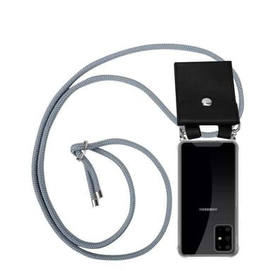 Samsung Galaxy S20 PLUS Deksel med Halskjede (grå)