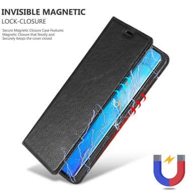 Oppo FIND X2 NEO lommebokdeksel case (svart)