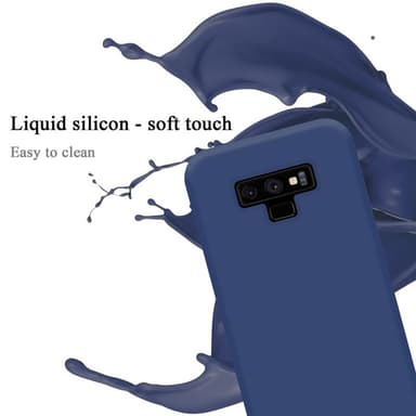 Samsung Galaxy NOTE 9 silikondeksel case (blå)