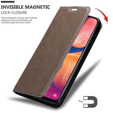 lommebokdeksel Samsung Galaxy A10e / A20e case (brun)