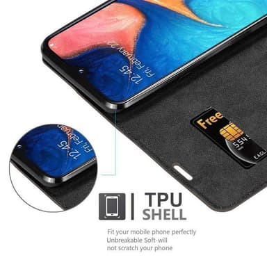 lommebokdeksel Samsung Galaxy A10e / A20e case (brun)