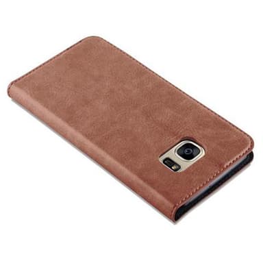 lommebokdeksel Samsung Galaxy S7 case (brun)