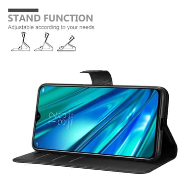 Realme 5 PRO / Realme Q lommebokdeksel etui (svart)