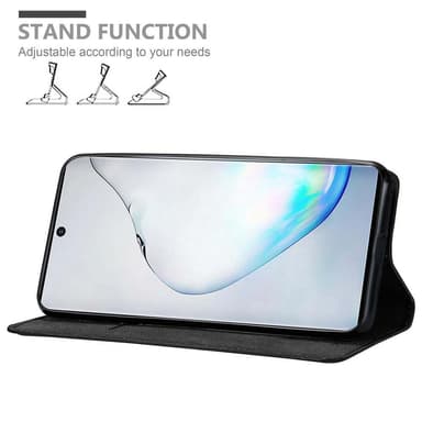 lommebokdeksel Samsung Galaxy NOTE 10 case (svart)