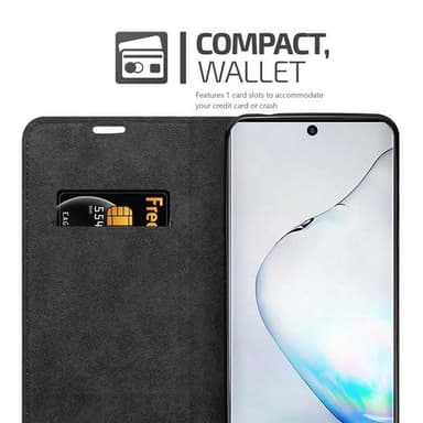 lommebokdeksel Samsung Galaxy NOTE 10 case (svart)