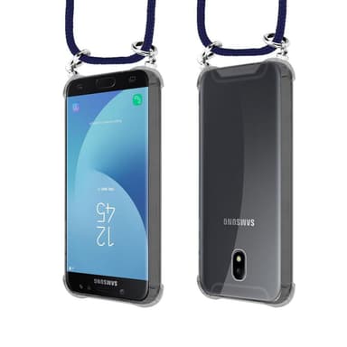 Samsung Galaxy J5 2017 Deksel med Halskjede (blå)