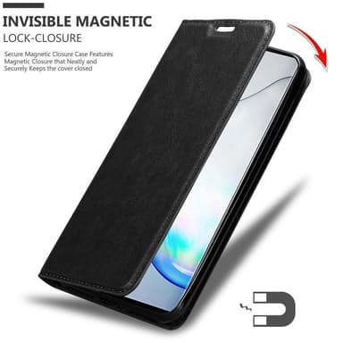 lommebokdeksel Samsung Galaxy NOTE 10 case (svart)