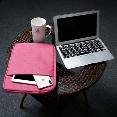 Laptopveske deksel 15.6 Toll (rosa)
