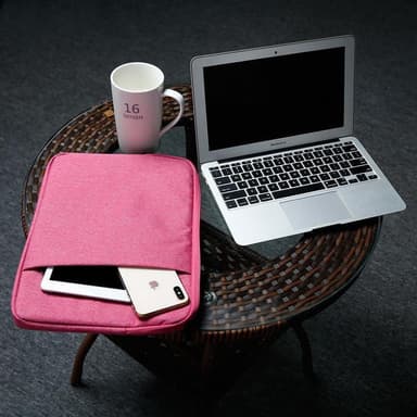 Laptopveske deksel 15.6 Toll (rosa)