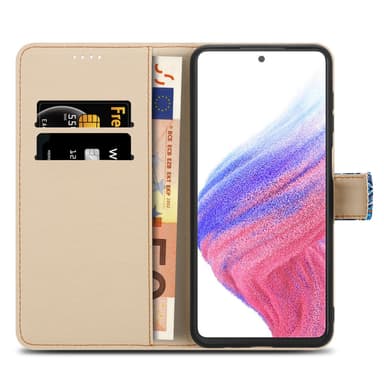 Samsung Galaxy A53 5G lommebokdeksel etui (blå)