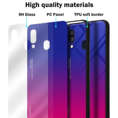Deksel Samsung Galaxy A40 Case Cover (svart)