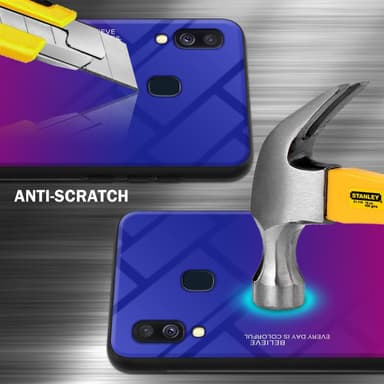 Deksel Samsung Galaxy A40 Case Cover (svart)