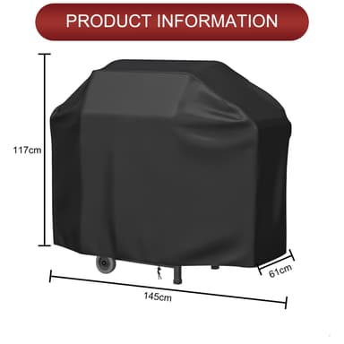 Grilltrekk 147x61x117cm BBQ Cover Grill Vanntett
