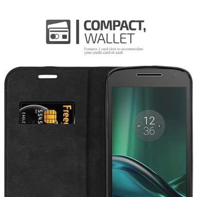 lommebokdeksel Motorola MOTO G4 / G4 PLUS case (rød)