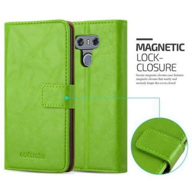 LG G6 lommebokdeksel etui (grønn)