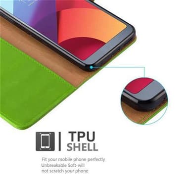 LG G6 lommebokdeksel etui (grønn)