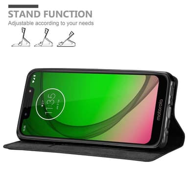 lommebokdeksel Motorola MOTO G7 PLAY case (svart)