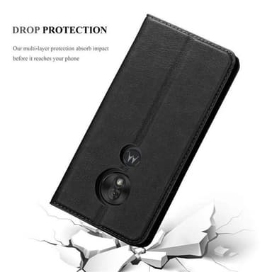 lommebokdeksel Motorola MOTO G7 PLAY case (svart)