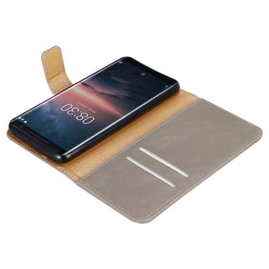 Nokia 8 Sirocco lommebokdeksel etui (brun)