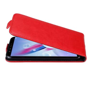 Honor 9 LITE deksel flip cover (rød)