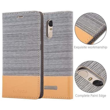 Xiaomi RedMi NOTE 3 lommebokdeksel etui (grå)