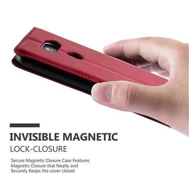 lommebokdeksel LG G5 case (rød)