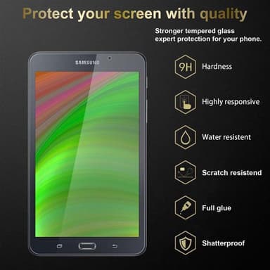 Samsung Galaxy Tab A 2016 (7.0 Toll) 3x Skjermbeskytter