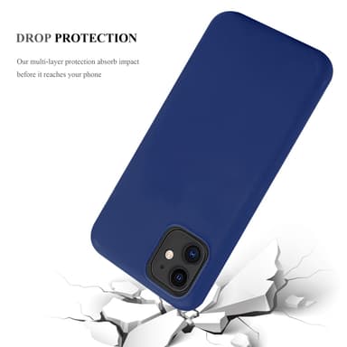 Deksel iPhone 11 Silikon cover (blå)