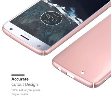Motorola MOTO X4 Hardt Deksel Case (rosa)