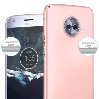 Motorola MOTO X4 Hardt Deksel Case (rosa)