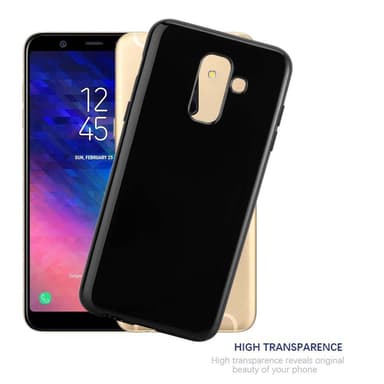 Samsung Galaxy A6 PLUS 2018 deksel ultra slim (svart)