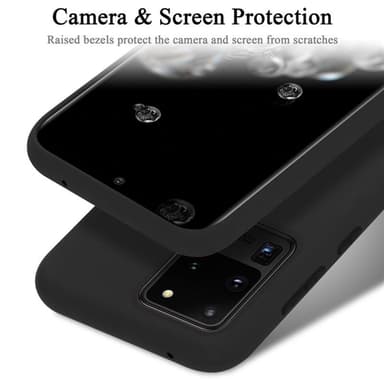 Samsung Galaxy S20 ULTRA silikondeksel case (svart)